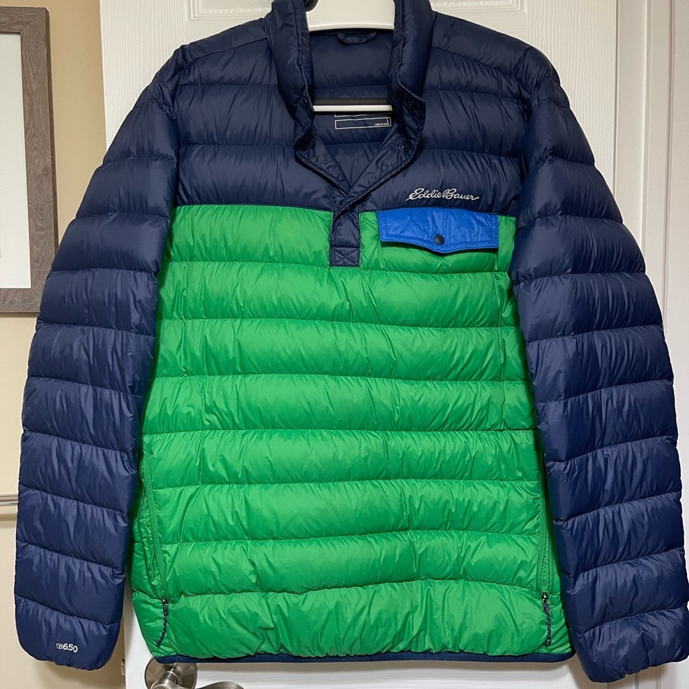 Eddie Bauer Lightweight EB650 Pullover Jacket